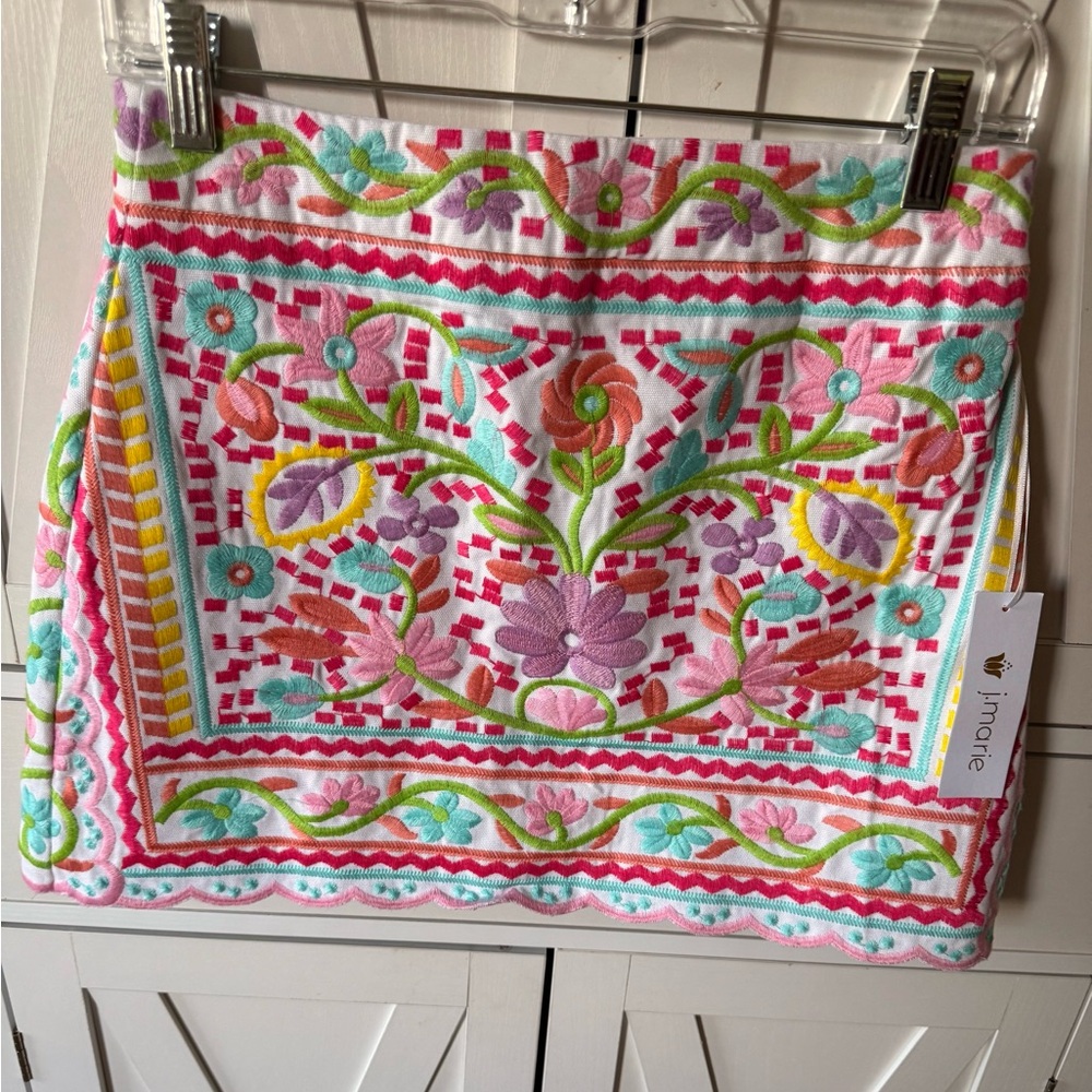 ISO J. Marie Harper Embroidered Skirt sz Small